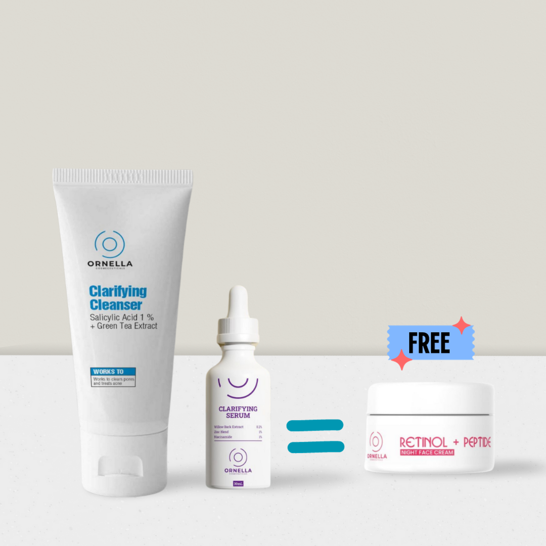 ACNE + PIGMENTATION BUNDLE (FREE NIGHT CREAM) Ornella